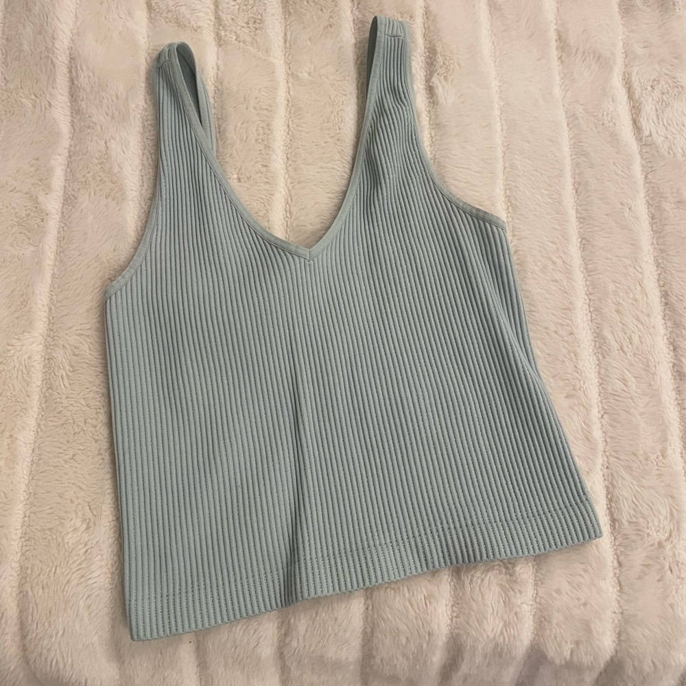 Bundle and save: Nikibiki light blue ribbed tank top